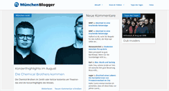 Desktop Screenshot of muenchenblogger.de
