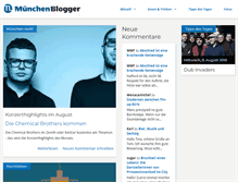 Tablet Screenshot of muenchenblogger.de